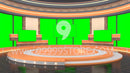 Virtual Studio Sets Virtual Set Green Screen 4K - Talk 26 GREEN SCREEN 99999Store