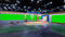 Virtual Studio Sets Virtual Set Green Screen 4K - Talk 34 GREEN SCREEN FOX 99999Store