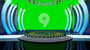 Virtual Studio Sets Virtual Set Green Screen 4K - Talk 14 GREEN SCREEN 99999Store
