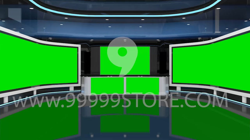 Virtual Studio Sets Virtual Set Green Screen 4K - COMBO VOL 15 GREEN SCREEN 99999Store