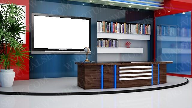 Virtual Studio Sets PNG - 4K NEWS 02 PNG 99999Store
