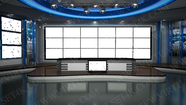 Virtual Studio Sets PNG - 4K NEWS 10 PNG 99999Store